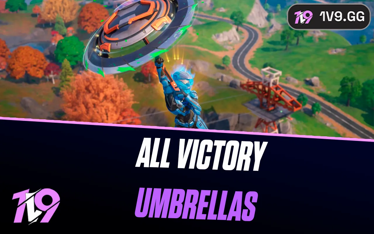 All Fortnite Victory Umbrellas: Complete List